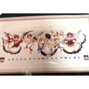 Mirabilia "Angel Proclamation" Cross Stitch Pattern By Nora Corbett